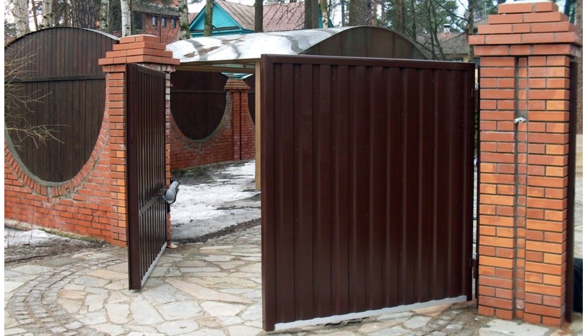 Изготовление металлоконструкций в Самаре – гаражные ворота, ворота на дачу или загородный дом